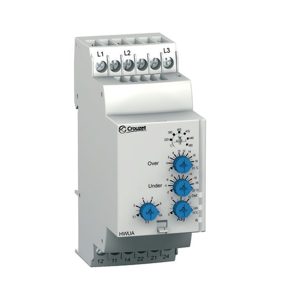 Relé de control de fase Crouzet RMC2 HWUA - 84873026