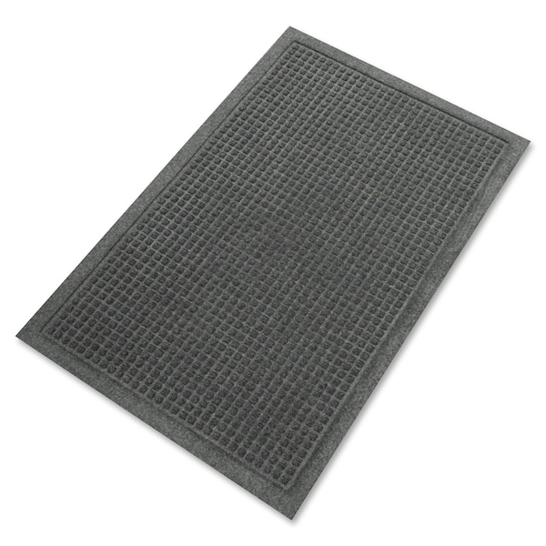 Guardian Floor Protection EcoGuard Indoor Wiper Mats, Charcoal (or Charcoal Gray), 24" W x 36" L - MLLEG020304