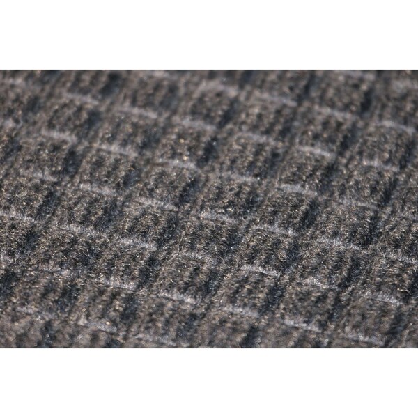 Guardian Floor Protection EcoGuard Indoor Wiper Mats, Charcoal (or Charcoal Gray), 24" W x 36" L - MLLEG020304