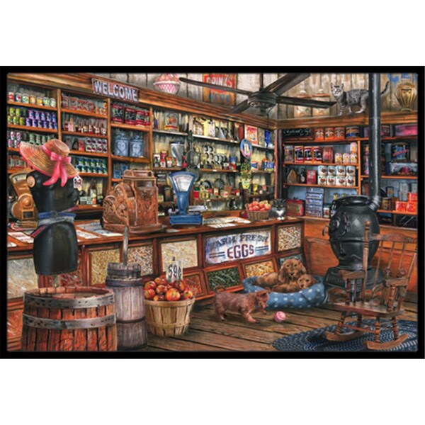 Carolines Treasures The Good Old Days Indoor and Outdoor Mat- 18 x 27 in. - PTW2014MAT