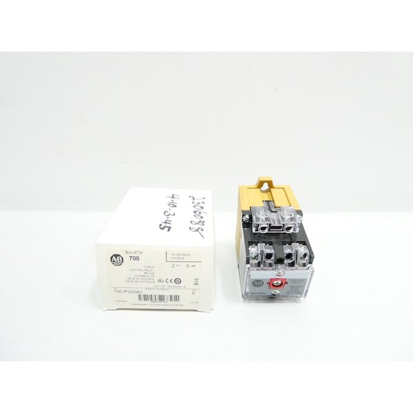 Relevador de control Allen Bradley 115-120V-AC - 700-P200A1