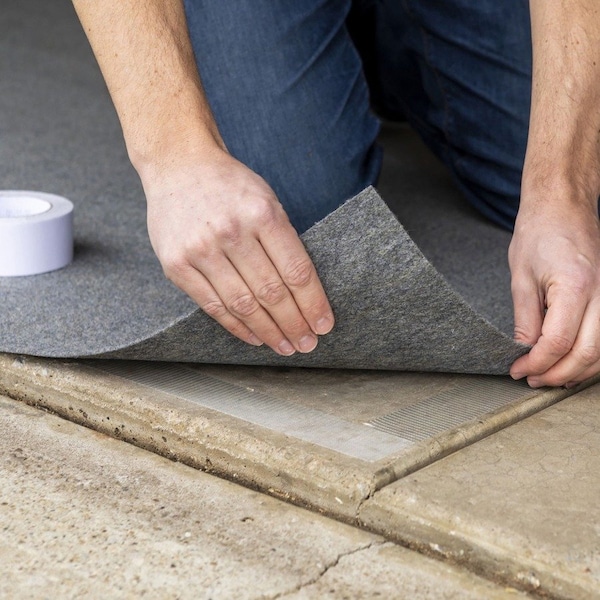 Duck Brand Carpet Tape, Indoor/Outdoor, White - DUC286372