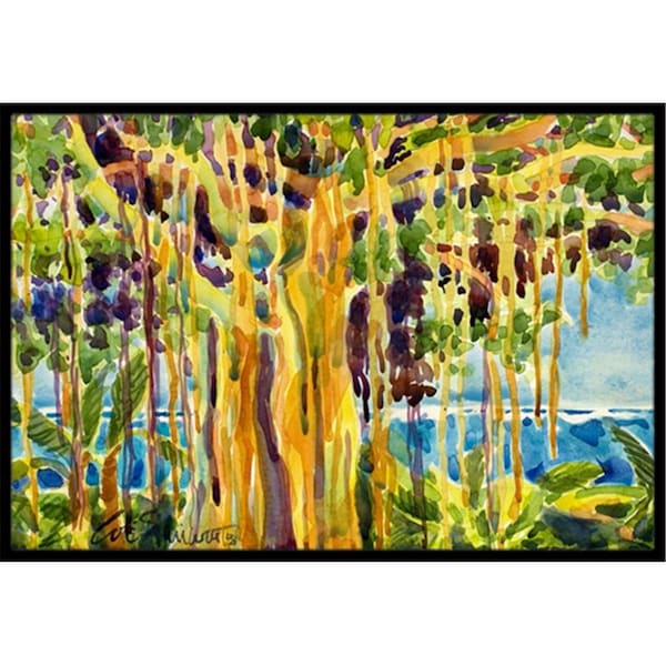 Carolines Treasures 24 x 36 in. Tree - Banyan Tree Indoor Or Outdoor Mat - 6064JMAT