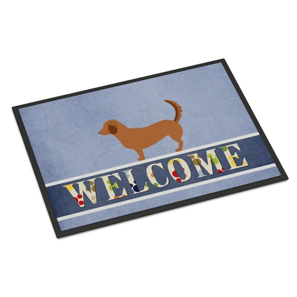 Carolines Treasures Alpine Dachsbrake Indoor or Outdoor Mat - 24 x 36 in. - BB8270JMAT