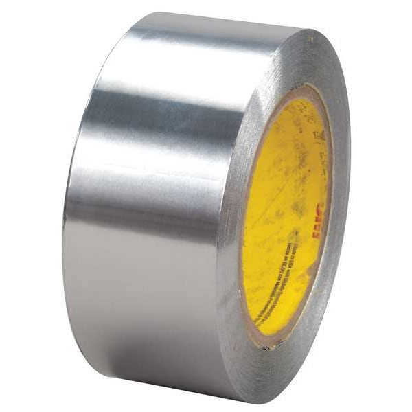 3M Self Wound Foil Tape, 3 in x 60 yd, Silver - 34383