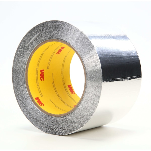 3M Self Wound Foil Tape, 3 in x 60 yd, Silver - 34383