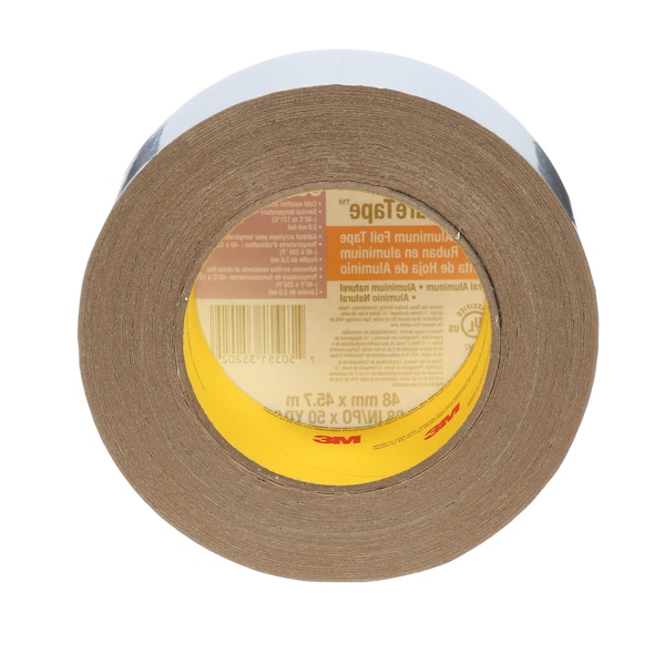 3M VentureTape, HVAC Aluminum Foil Insulation Tape, 2 IN x 50 Yards - 7100043755