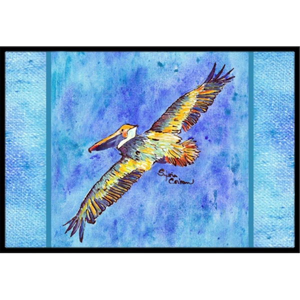 Carolines Treasures 36 x 24 in. Pelican Indoor Or Outdoor Doormat - 8377-JMAT