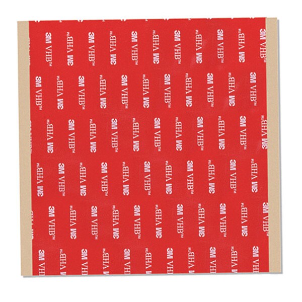 3M 3M 5962 VHB Tape 10" x 10", Black, 62 mil, 2PK - 5962