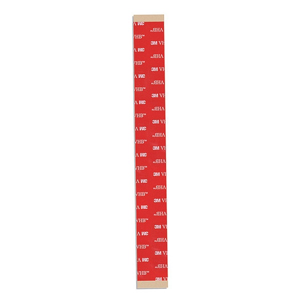 3M 3M 5962 VHB Tape 0.75" x 9 Black, 62 mil, 12PK - 5962