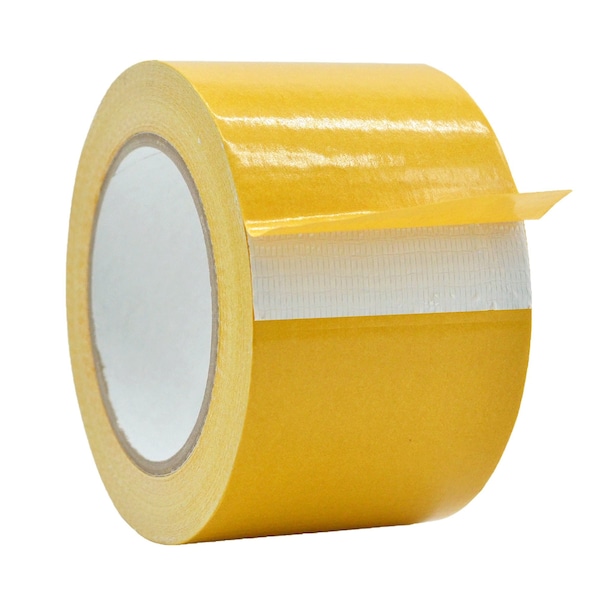 Wod Tape DCCT93HM Double Sided Polyester Carpet Tape White: 53.5 in. x 36yds - WOD DCCT93HM-53500-LOG-36-WHI