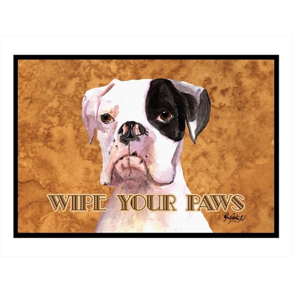 Carolines Treasures 24 x 36 in. Cooper The Boxer Indoor Or Outdoor Mat - RDR3019JMAT