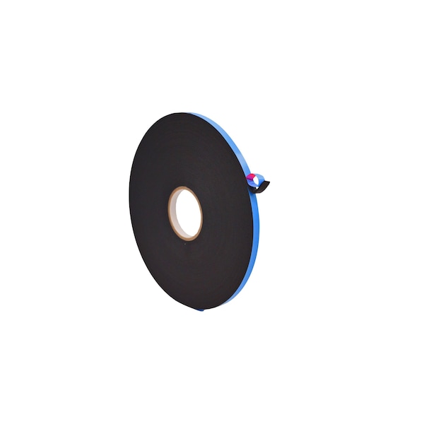 Wod Tape 1/2 inch (12mm) W, 31 Mil, PE Foam, 24 PK - WOD WGT12P-00500-24-75-BLA