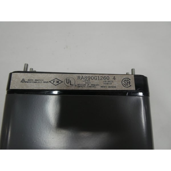 Honeywell Protección de Relevador de Seguridad contra Llamas 120V-AC - RA890G 1260