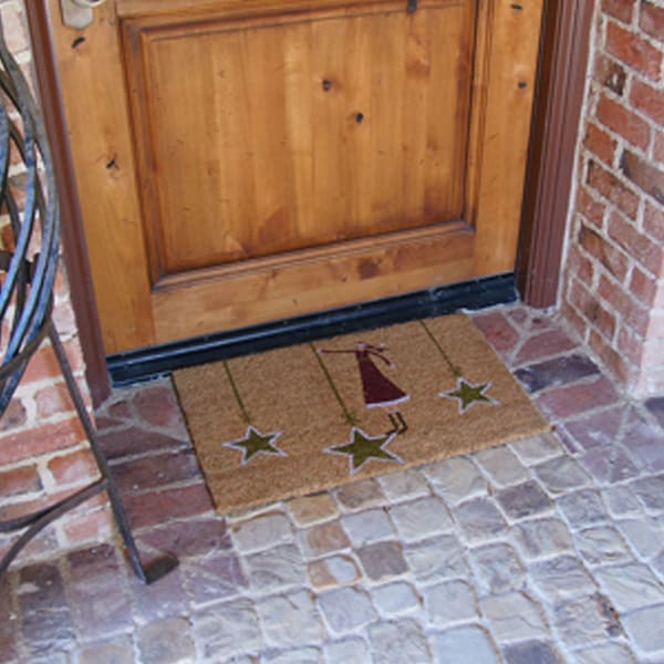 Rubber-Cal "Contemporary Holiday Door Mats" Modern Doormat, 18 by 30-Inch - 10-106-053