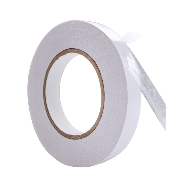 Wod Tape 3/8 inch (9mm) W, 4.7 Mil, Tissue, 128 PK - WOD DCTT32A-00375-128-55-WHI