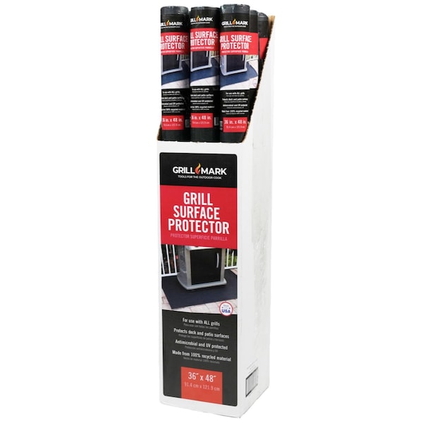 Grill Mark Grill Mark Ground Mat 36 in. W X 48 in. L 1 each - EEACE293-9D