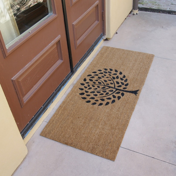 Rubber-Cal "Modern Landscape" Contemporary Doormat, 24 by 57-Inch - 10-106-035P