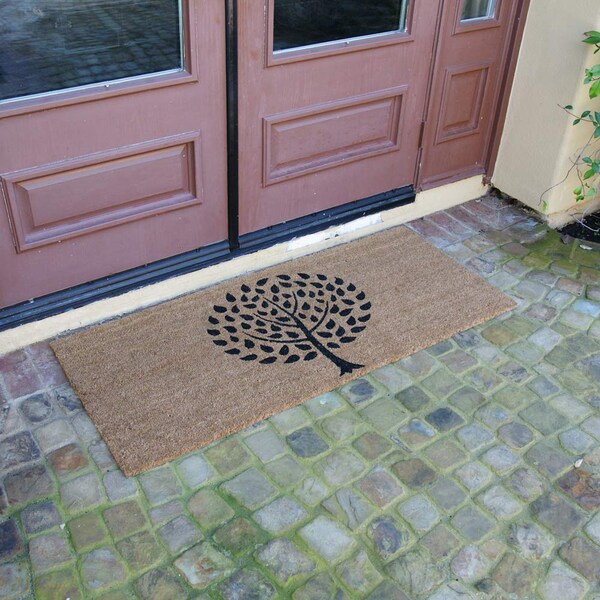 Rubber-Cal "Modern Landscape" Contemporary Doormat, 24 by 57-Inch - 10-106-035P