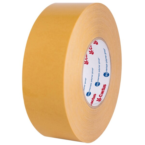 Intertape Double-Coated Tape, 2 mil (50.8Âµ) UPVC, 2 - Y256001255