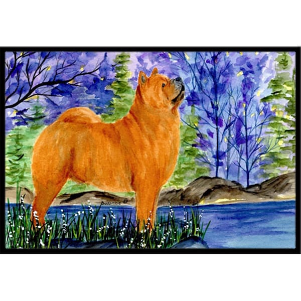 Carolines Treasures 18 x 27 in. Chow Chow Indoor Outdoor Doormat - SS8600MAT