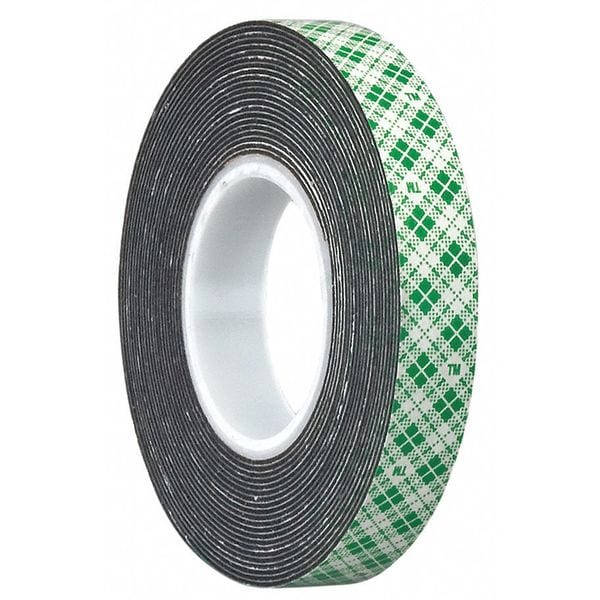 3M 3M 4052 Double Coated Foam Tape 9" x 5yd, Black, 1/32" thick - 4052