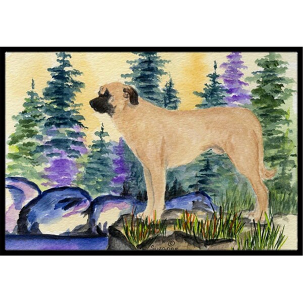 Jensendistributionservices 18 x 27 in. Anatolian Shepherd Indoor Outdoor Mat - MI2557245