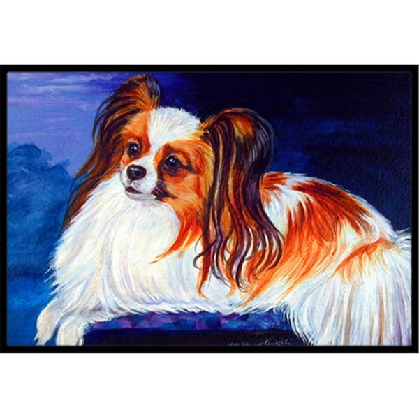 Carolines Treasures 24 x 36 in. Papillon Indoor Or Outdoor Mat - 7127JMAT