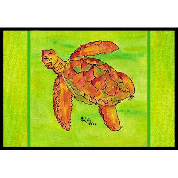 Carolines Treasures 18 x 27 In. Turtle Indoor or Outdoor Mat - 8376MAT