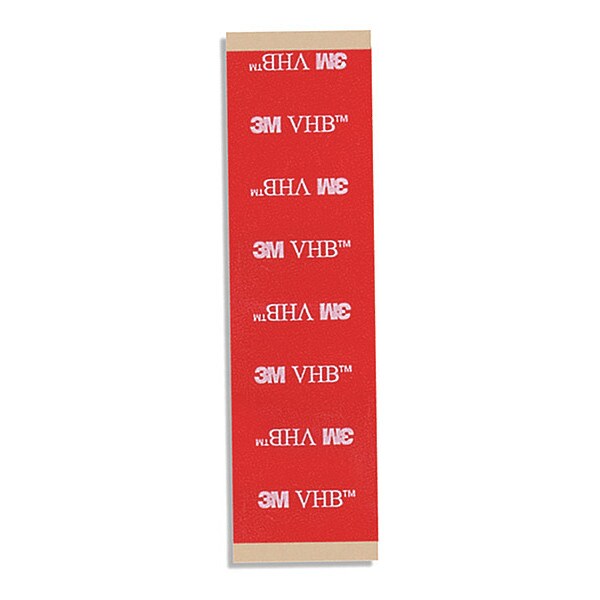 3M 3M 5962 VHB Tape 2" x 5", Black, 62 mil, 12PK - 5962