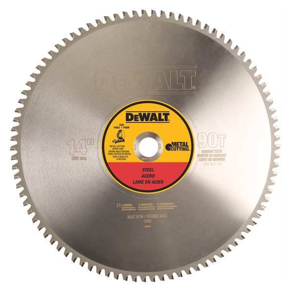 Dewalt 14" 90T Light Gauge Ferrous Metal Cutting 1" Arbor - DWA7745