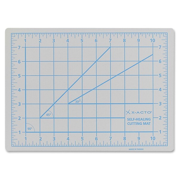 Elmers X-ACTO Self-Healing Cutting Mats, Gray, 12" W x 18" L - EPIX7761