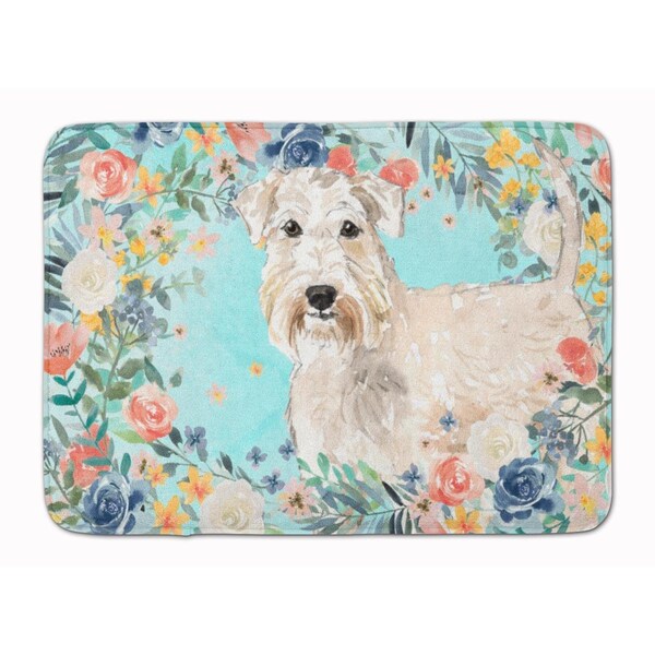 Carolines Treasures Wheaten Terrier Machine Washable Memory Foam Mat - CK3404RUG