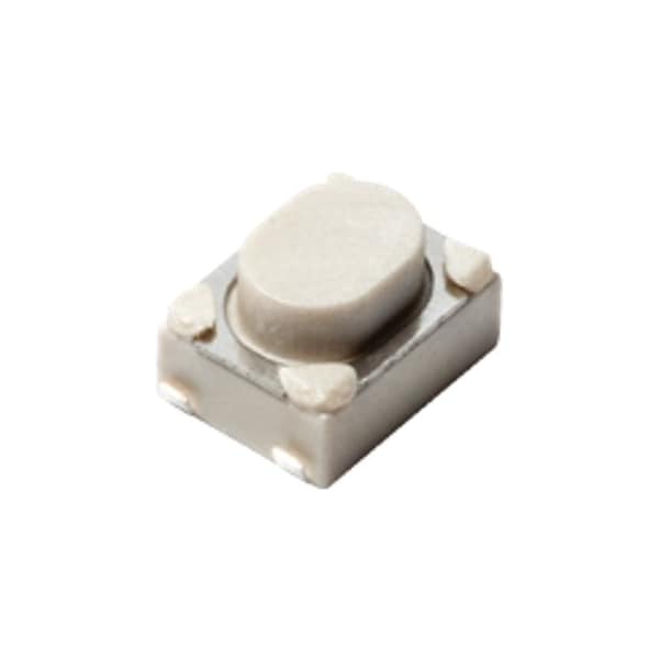 Interruptor de teclado C&K Components, 1 interruptor, SPST, Momentáneo-Táctil, 0.05A, 12Vcc, 4.9N, Terminal de soldadura, Superficie - PTS815SJG250SMTRLFS
