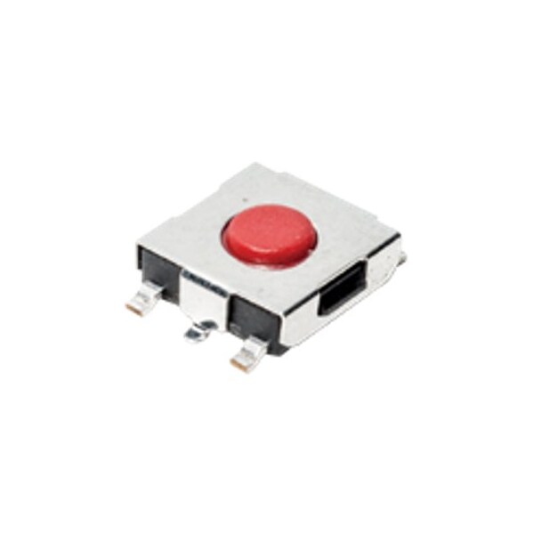 Interruptores táctiles C&K Components 50mA 250VCA, 250Gf Sin Pin, Altura de 3.1mm - PTS641SK31SMTR2LFS