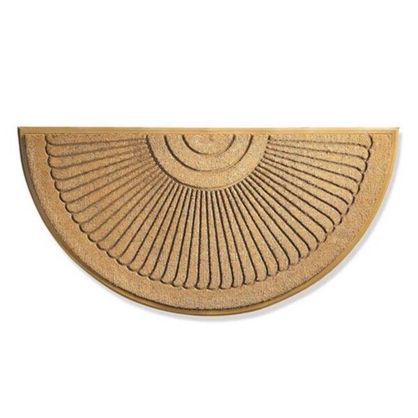 Jmj JMJ LE 81068 30X48 Sunburst Coir Door Mat; Beige; 30 x 48 in. - LE 81068 30X48