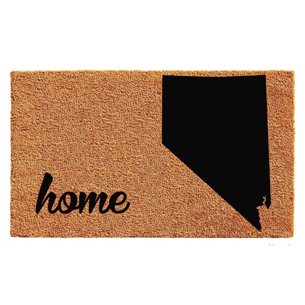 Calloway Mills Entrance Mat, Coir, Natural, Black - 105322436