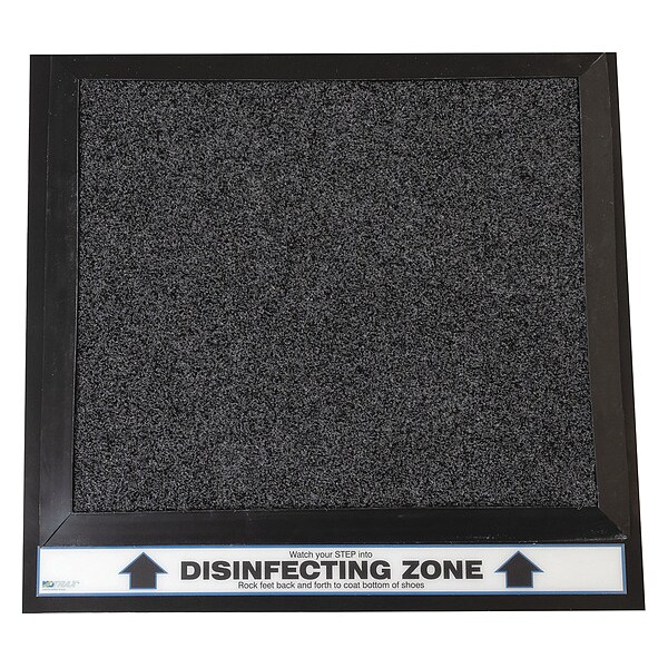 Notrax Replacement Mat for Cleaning/Scraping Zone, Vinyl, 24 in W x 24 in L - 355SC024CH