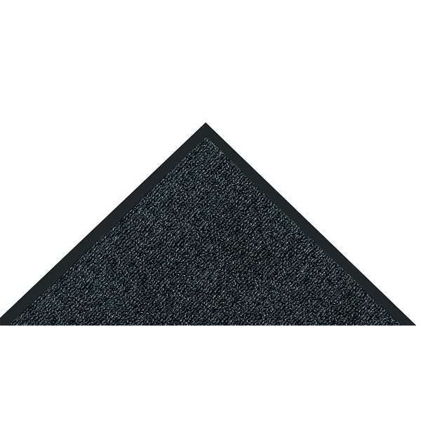 Notrax Entrance Mat, Polypropylene, 3/8 in Thick, Black, 2 ft W x 3 ft L - 231S0023BL