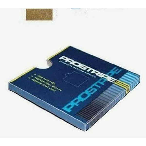Prostripe Multiple Striping Tape, 150 ft x 1/2 in, Gold Metallic - R43216