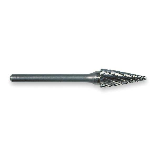 Widia Carbide Bur, Included Angle, 1/4 In - M41464