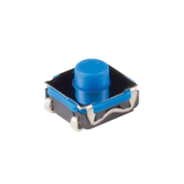Componente especial del interruptor C&K, SPST, momentáneo, 0.05A, 32Vdc, terminal de soldadura, montaje en superficie recto - KSC701JLFS