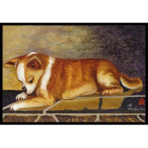 Carolines Treasures Carolines Treasures MH1052MAT Chihuahua I See Me Indoor & Outdoor Mat; 18 x 27 in. - MH1052MAT