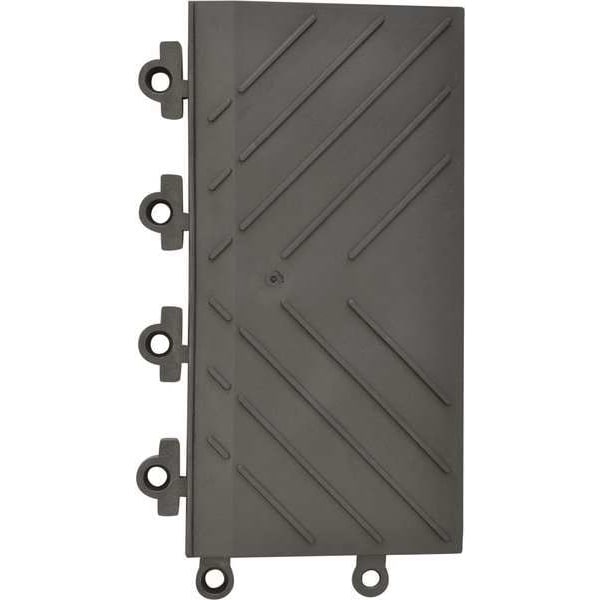 Notrax Ramp Edge, 1 in Thickness, PVC, 6 PK - 620MR006BL