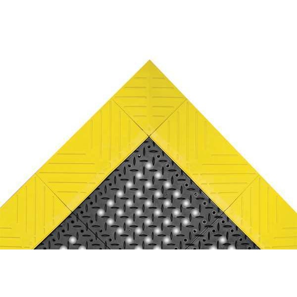 Notrax Ramp Edge, 1 in Thickness, PVC, 6 PK - 620MR006BL