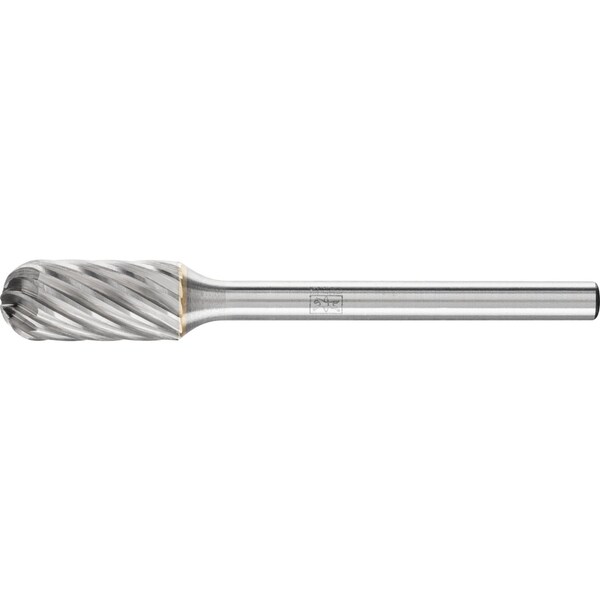 Pferd Carbide Bur - Cylind. Radius End, INOX Cut - 1/4" x 1/2" x 1/8" Shank - SC-51 - 23207