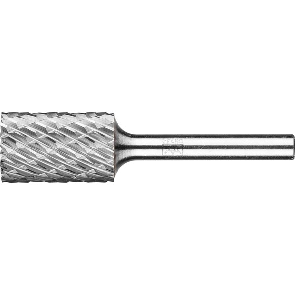 Pferd Carbide Bur - Cylind. (end cut), OMNI cut - 5/8" x 1" x 1/4" Shank - SB-6 - 28032