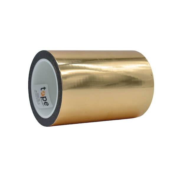 Wod Tape MPFT1 Metalized Polyester Mylar Film Tape Gold: 38.4 in. x 72 yds - WOD MPFT1-38400-LOG-72-GOL
