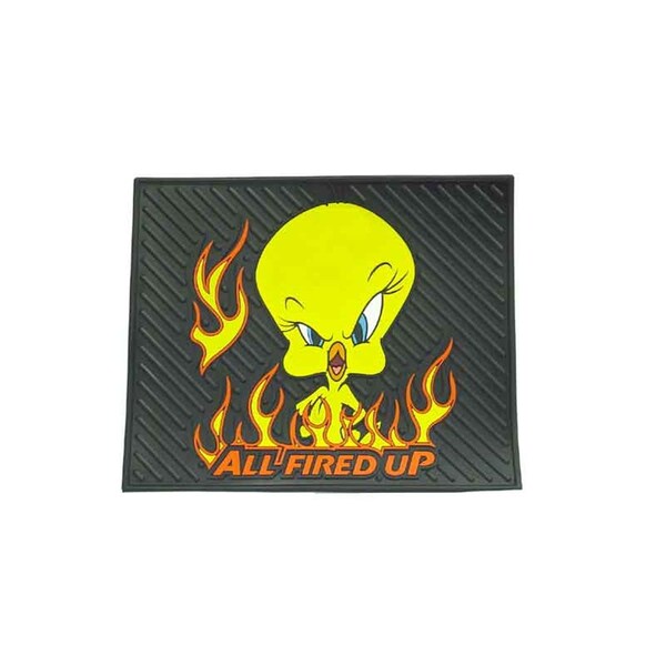 Barjan Plasticolor Tweety Bird All Fired Up Rubber Utility Mat - BA53742