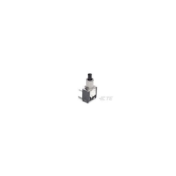 Interruptor de botón Te Connectivity, SPST, Apagado-(Encendido)-Apagado, Momentáneo, 0.02A, 20Vdc, 5 Orificios de PCB, Terminal de soldadura, - 1825096-6